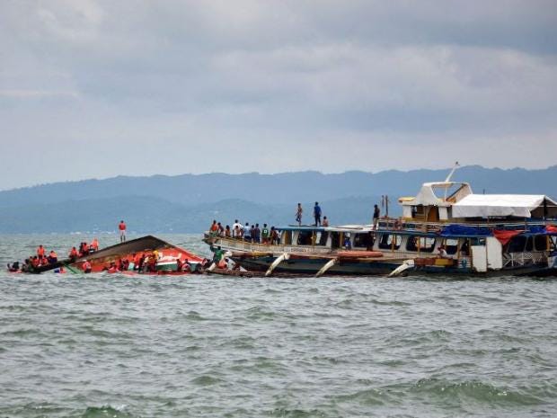 Philippines Ferry Disaster At Least 36 People Dead After Boat Capsizes With 189 On Board The 9074