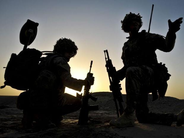  SAS soldiers 'suspected' of executing unarmed Afghans and covering up potential war crimes Web-uk-troops-pa