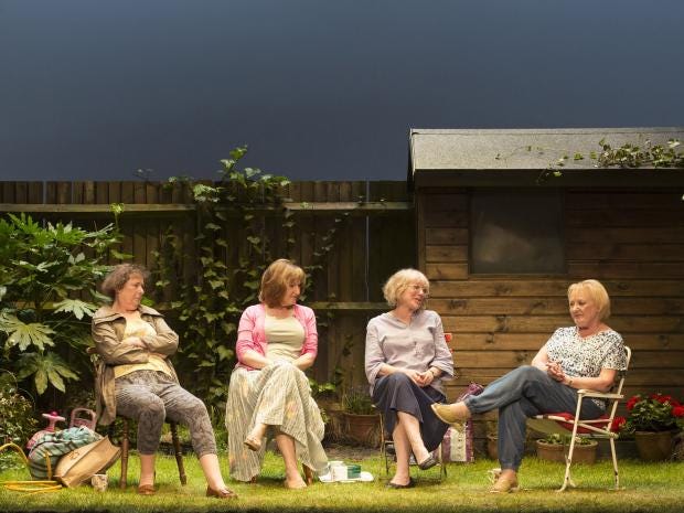 Escaped Alone, Royal Court Theatre, review The performance is a rich birthday present The