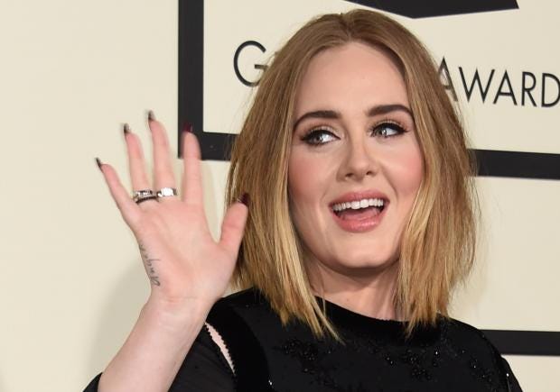 Adele admits that fans spotting her out in public is