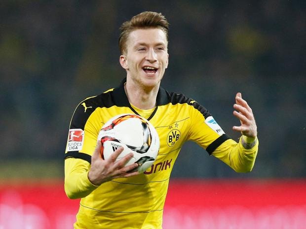 Dortmund vs Tottenham match report: Marco Reus double all but ends Spurs Europa League hopes | The Independent Report: Dortmund... 