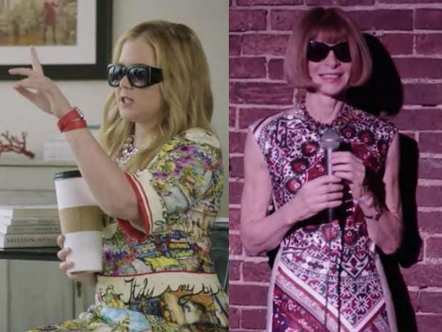 Amy Schumer and Anna Wintour swap jobs as comedian lands Vogue cover | The Independent Amy Schumer and Anna Wintour swap jobs as... 