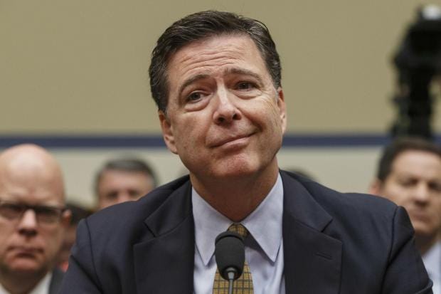 Image result for james comey puzzled