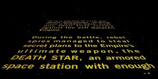 Star Wars typographer reveals the story behind that iconic opening ...