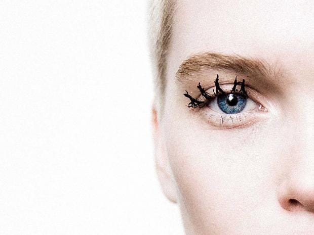 How to pull off the clumpy eyelash trend  The Independent