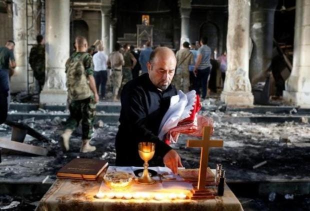 Image result for killing christians in mosul