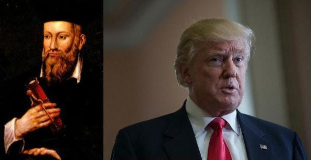 Nostradamus ‘voorspelde’ Donald Trump 400 jaar geleden – Het Licht zal