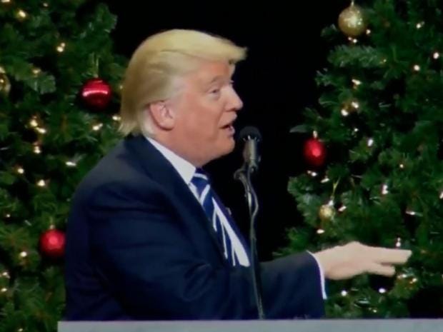 Trump takes victory lap at West Allis rally