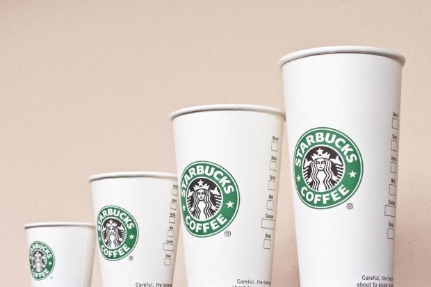 how much is a tall cup of coffee at starbucks