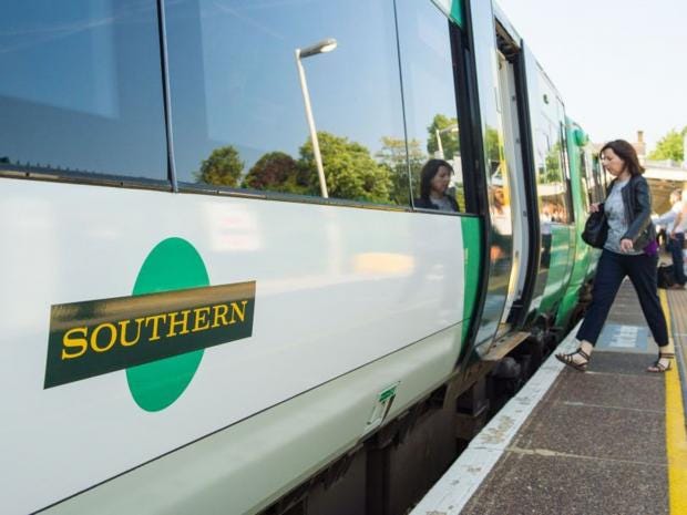 Αποτέλεσμα εικόνας για Southern Rail receives worst customer satisfaction rating