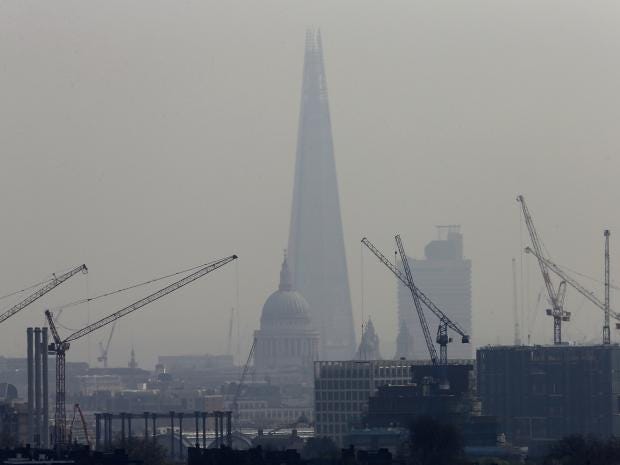 London exceeds annual air pollution target in just five days | The ...