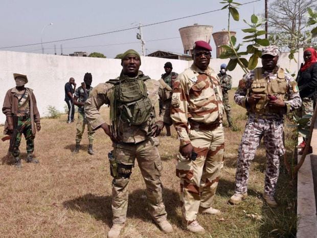 Ivory Coast mutiny: Soldiers 'open fire' outside house where minister ...