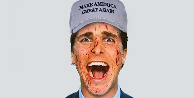 Image result for IMAGES OF AMERICAN PSYCHO