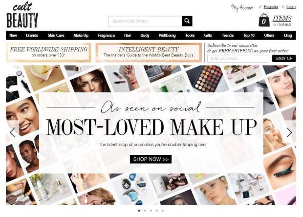 15 best online beauty retailers | The Independent