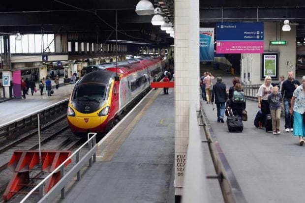 Rail Passenger Compares Virgin Trains To Gestapo After Using Ticket