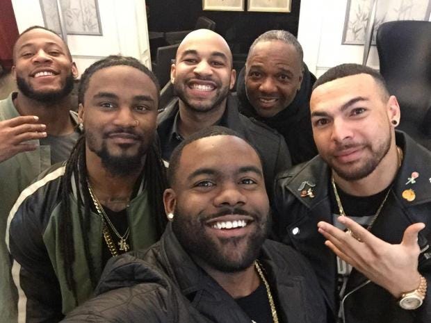 National Football League players claim London nightclub denied them entry for being 'too urban' National Football League players claim London nightclub denied them entry for being 'too urban'