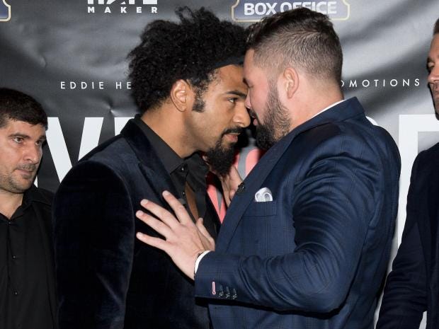 Underdog Bellew stuns Haye in heavyweight clash