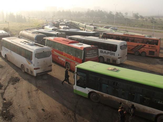 Syria's divisions crystallize with latest evacuations