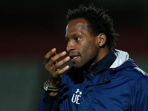 Tottenham U-23 coach Ehiogu in hospital after collapsing