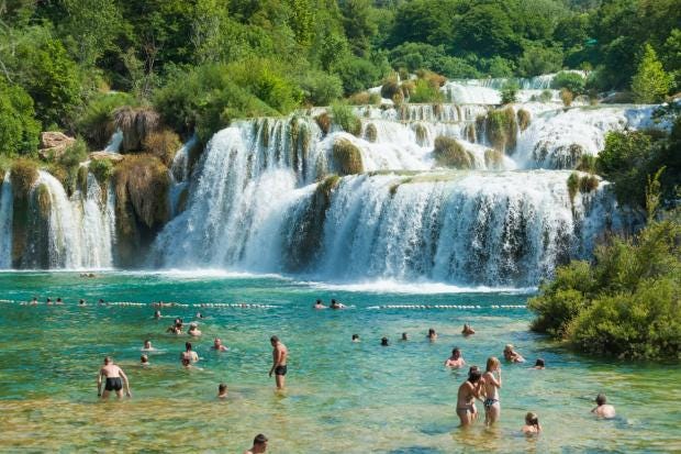 Αποτέλεσμα εικόνας για Croatia limits tourist numbers to save its famous waterfalls beauty