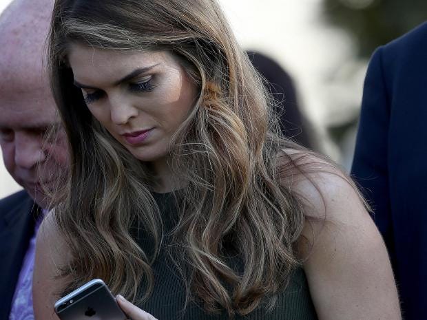 Hope Hicks becomes Donald Trump's third communications ...
