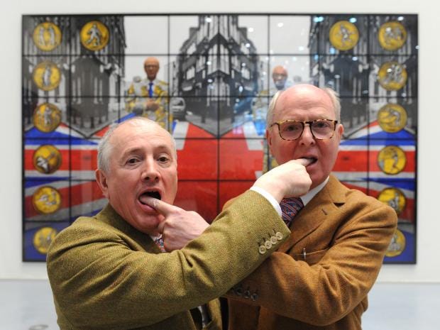 Gilbert George What Exactly Do We Remember Them For The Independent