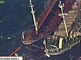 north korea china ships