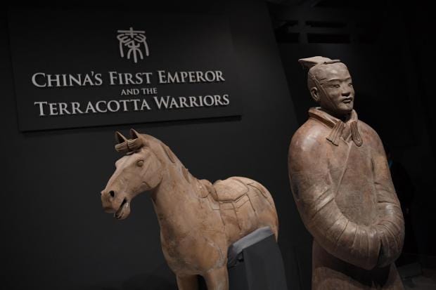 terracotta army thumb theft