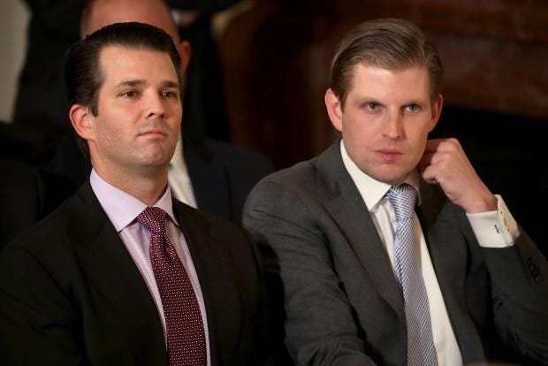 eric donald trump jr dubai trip