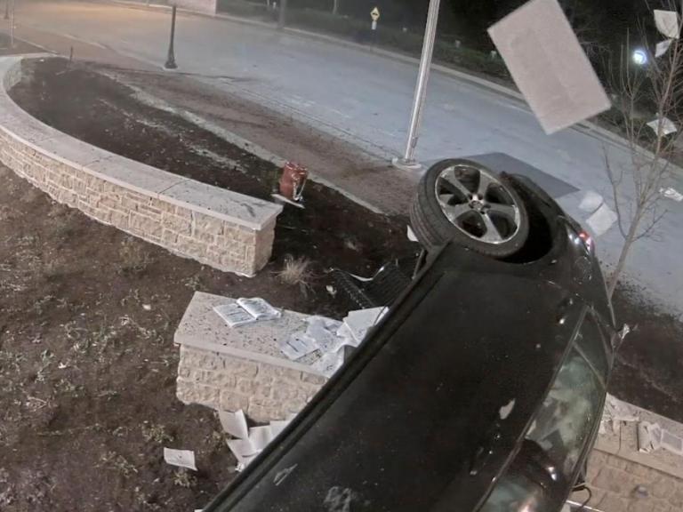 arlington-police-building-car-crash.jpg