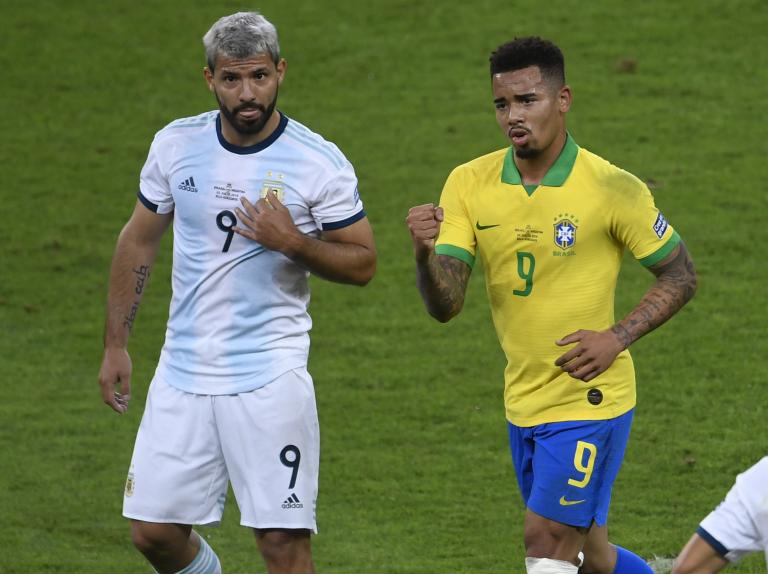 Gabriel Jesus learning all he can from Manchester City team-mate Sergio Aguero