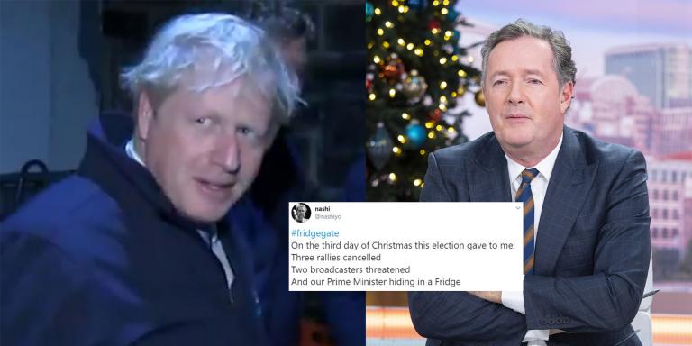 General Election Best Memes As Boris Johnson Hides In Fridge To Avoid Piers Morgan Indy100