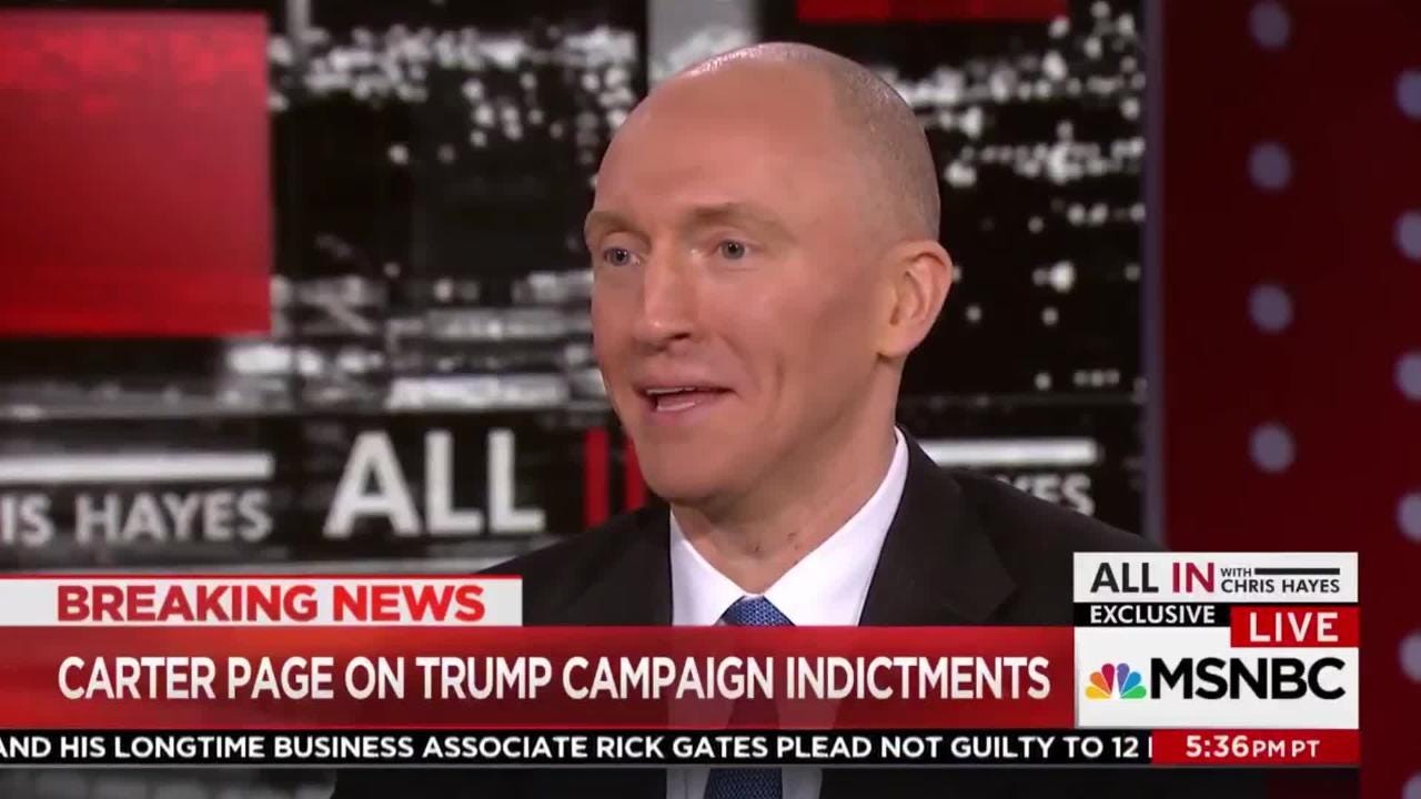 Image result for carter page hillary clinton