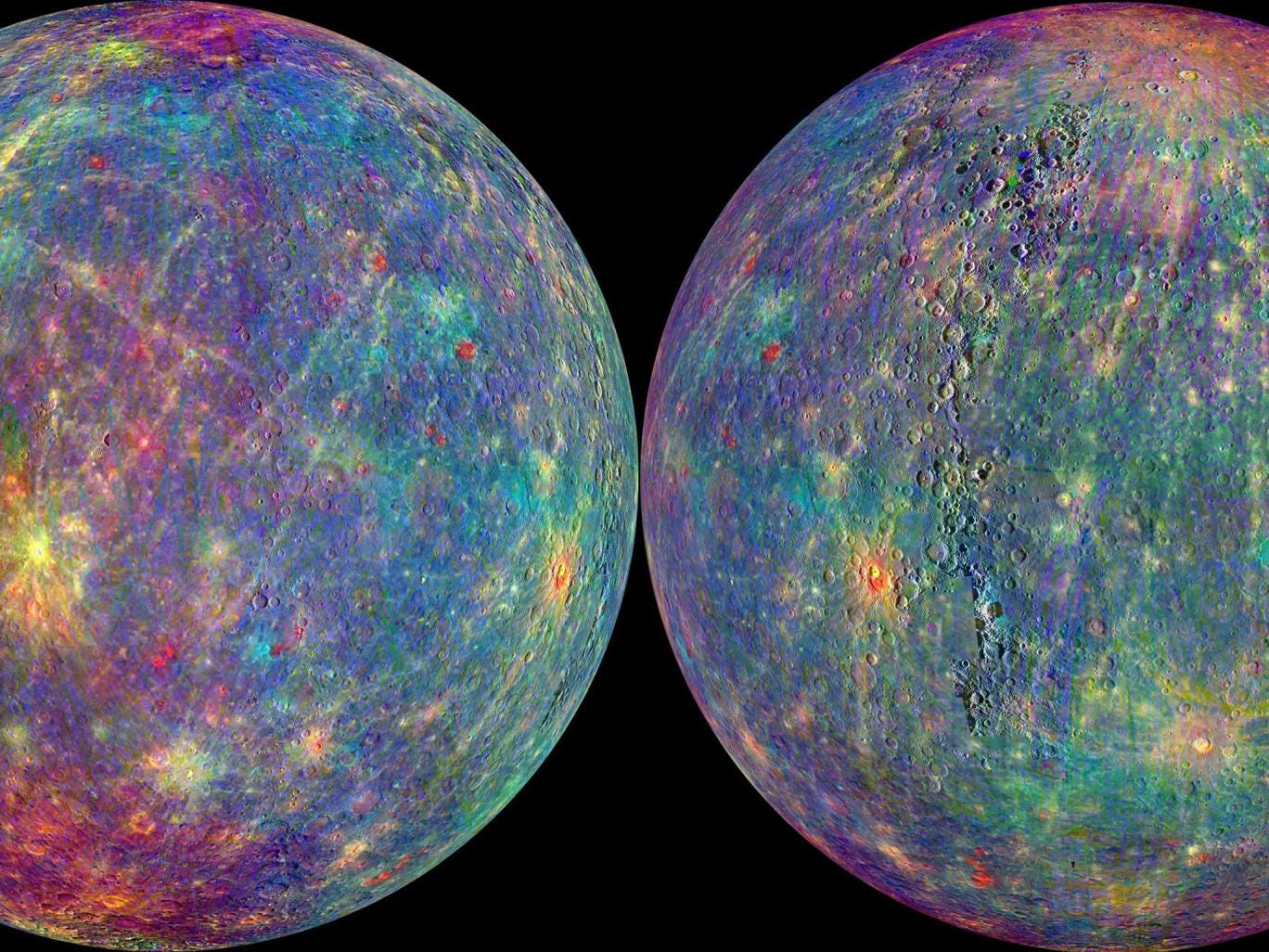 Solar system Exploration - Mercury - In pictures