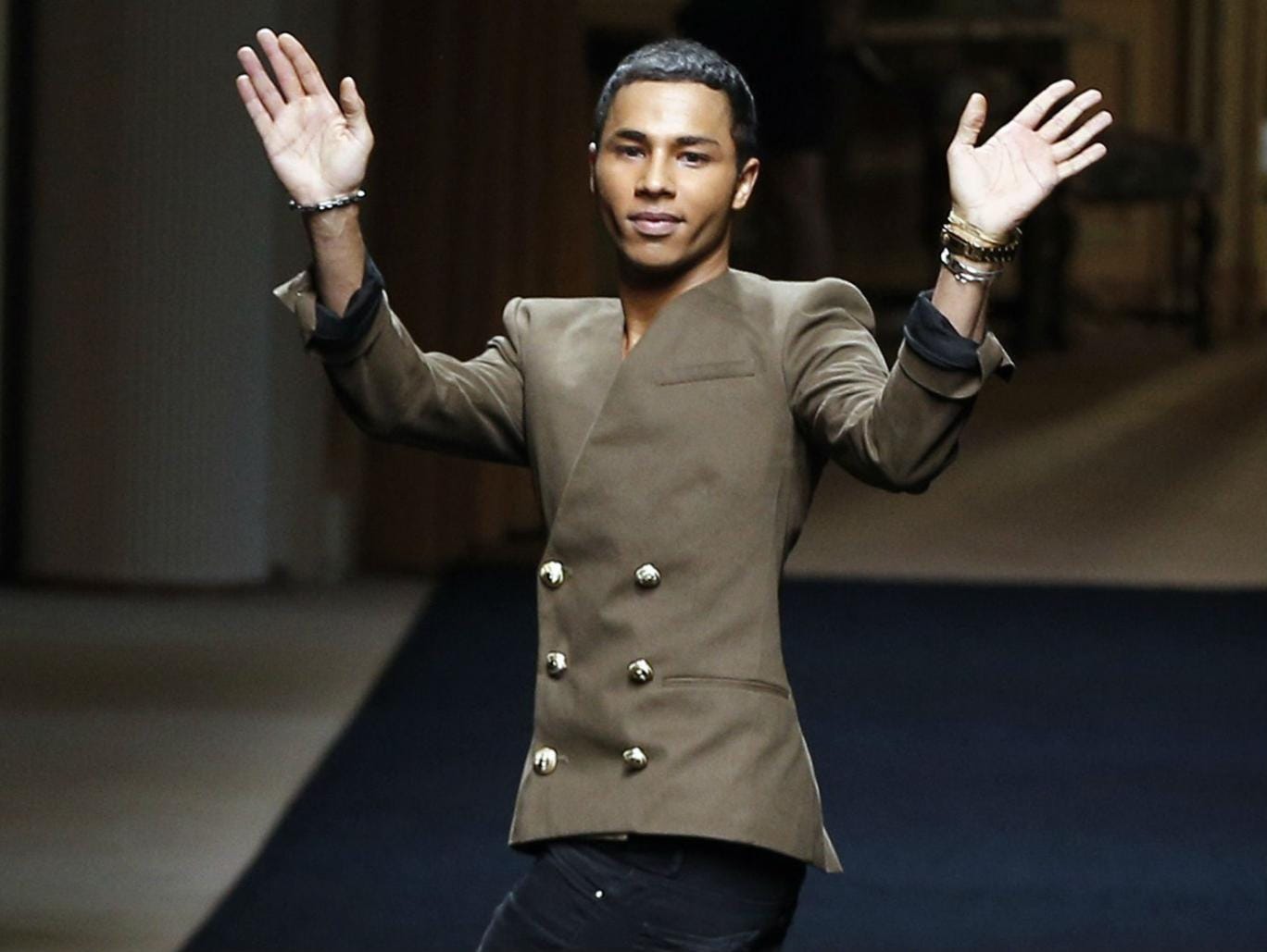 Olivier Rousteing hopes to change the mentality of diversity in the ...