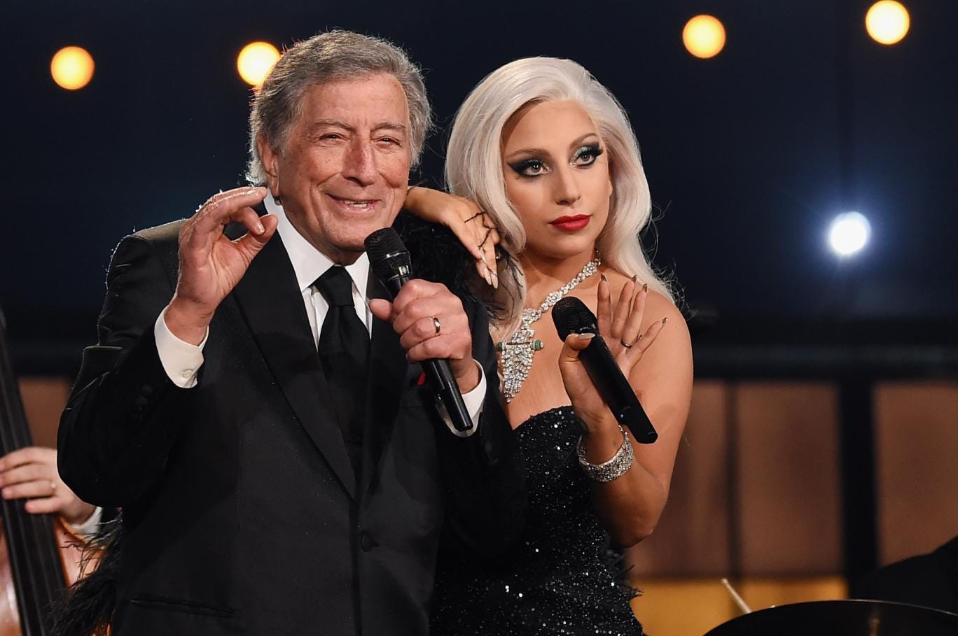 Lady Gaga pays tribute to Frank Sinatra at 100th anniversary concert ...