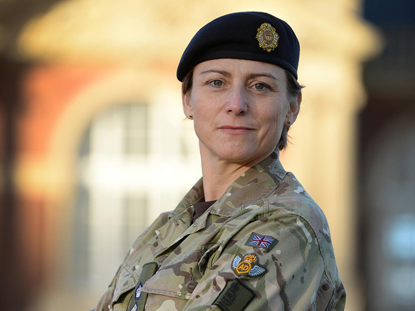 Lt-Col Lucy Giles becomes first woman commander…