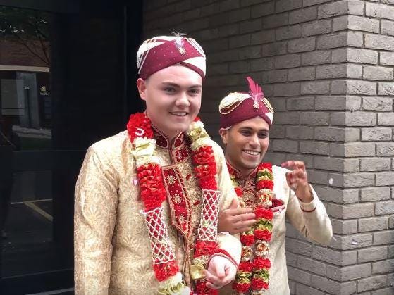 Couple Married In Uks First Gay Muslim Wedding Suffer Online Abuse Couple Married In Uks First Gay Muslim Wedding Suffer Online Abuse