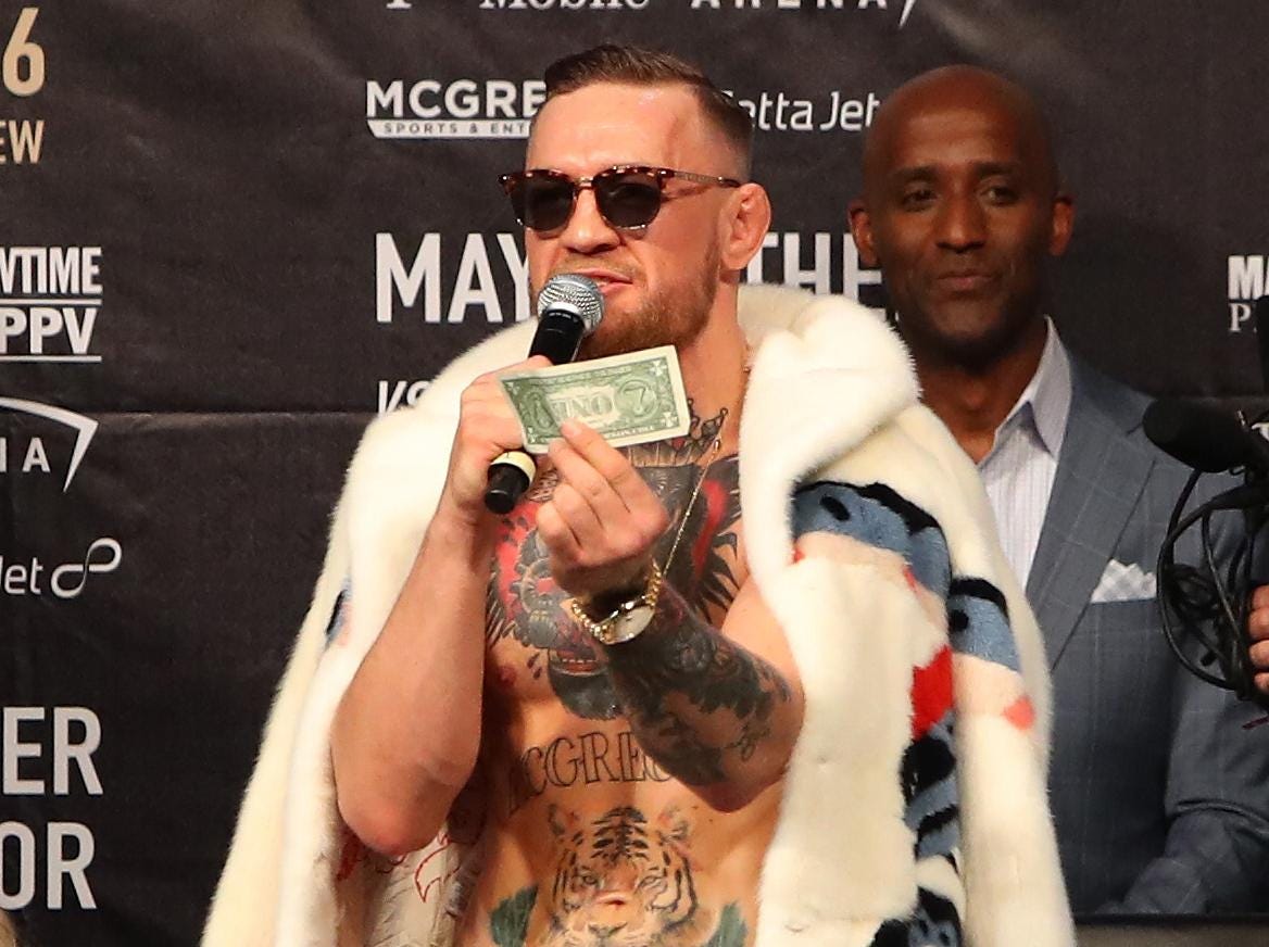 Las Vegas faces one of the worst losses in history if McGregor wins