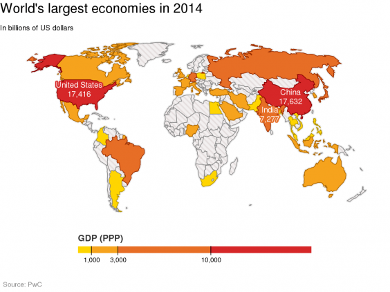 What the world will be like in 2050, in eight maps and charts | indy100