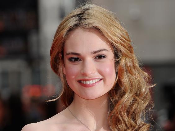 Image result for lily james