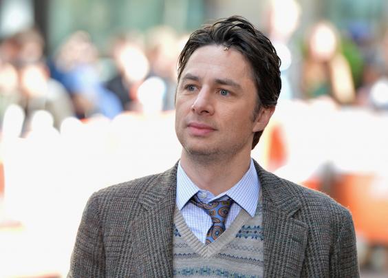 Zach Braff Interview Scrubs Star On Pushing 40 And His New Film Wish I Was Here The Independent 