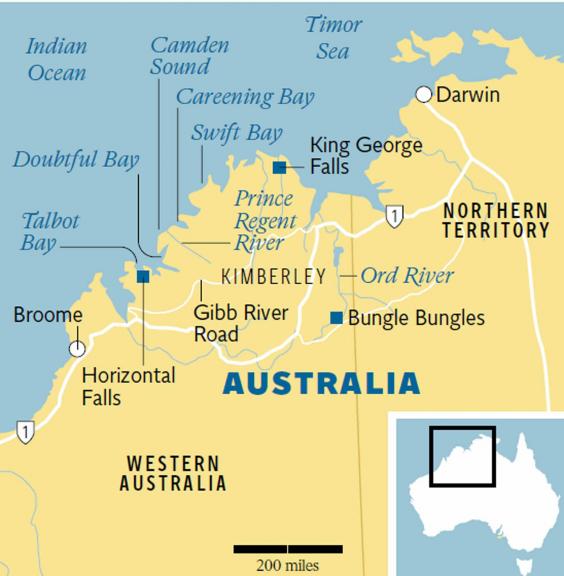 Kimberley: Exploring Western Australia's spectacular landscape by sea ...