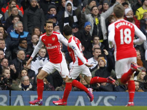 Mesut Ozil goal celebration explained: Arsenal midfielder ...