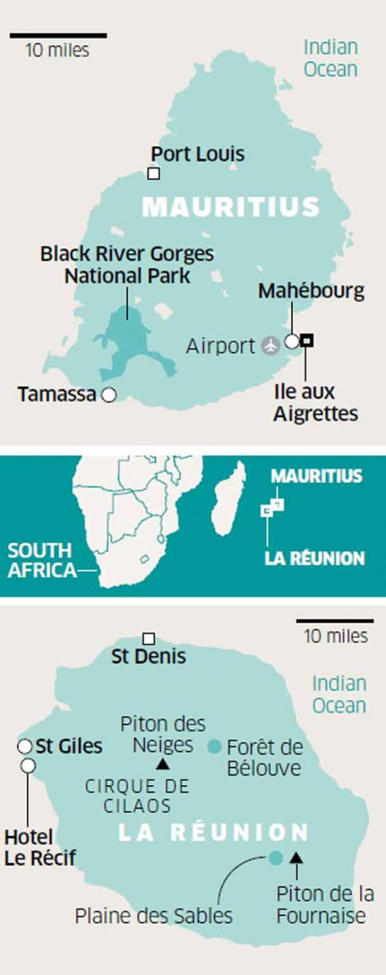 mauritius flic en flac map