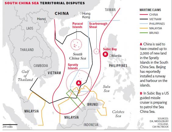 Chinese military threatens BBC reporter flying over disputed South ...