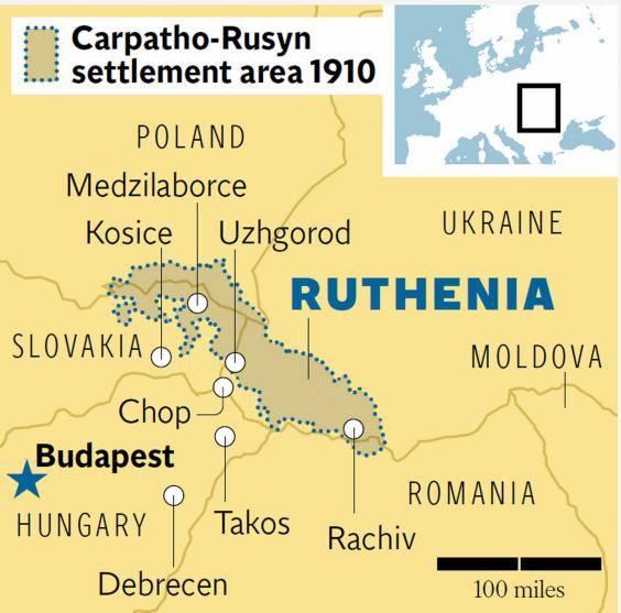 The lost nation of Ruthenia: A journey through no man's land  The 