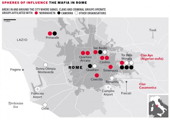 mafia tour rome