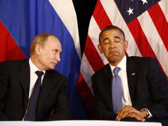 Putin e Obama si incontrano a Los Cabos, Messico, 18 giugno 2012. Credits to:The Independent.