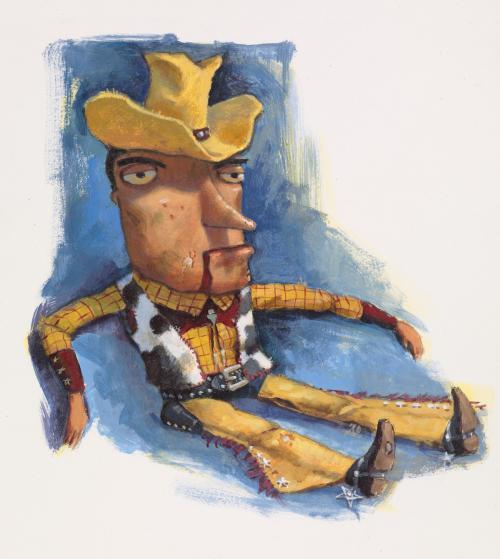 Early Toy Story Concept Art Had Woody And Buzz Lightyear